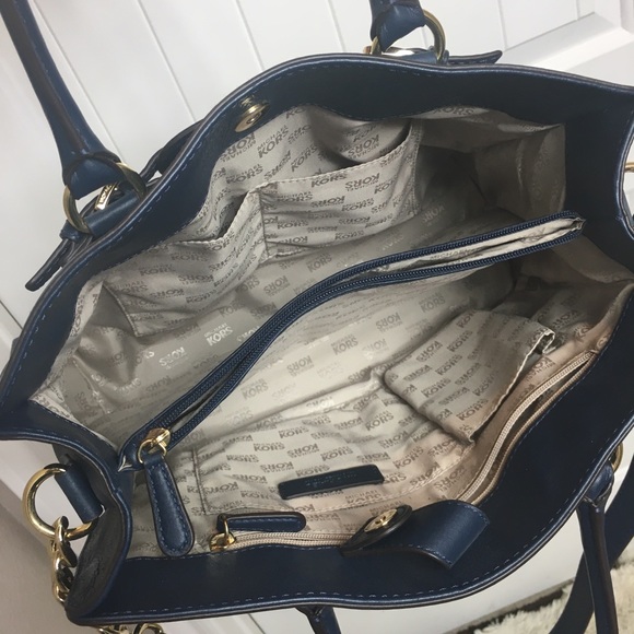 MICHAEL Michael Kors Navy leather purse and wallet - Picture 10 of 16